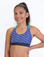 Believe Cheer Sports Bra Front